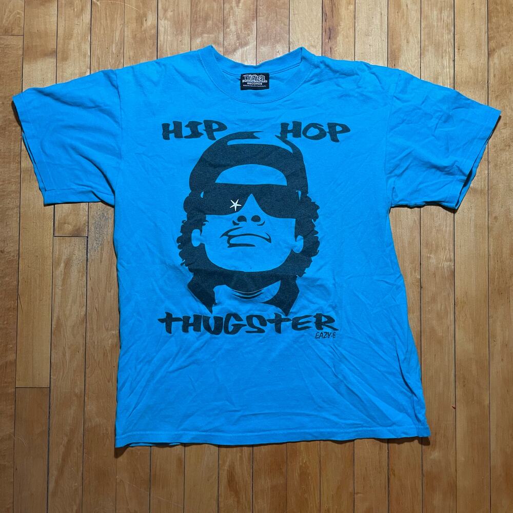 2006 Easy E Rap Tee size L Anvil Blue Graphic t shirt